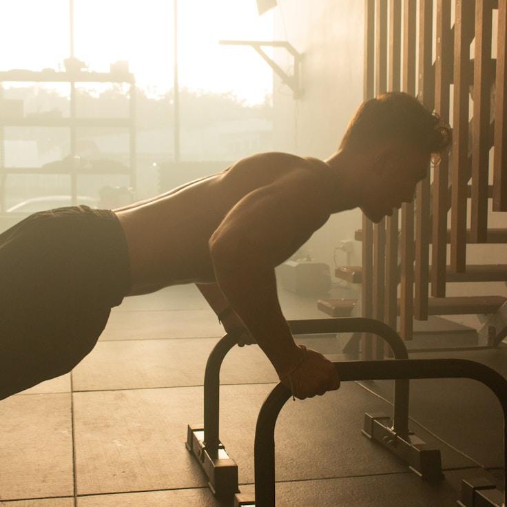 Yoga and wellness studio with natural lighting