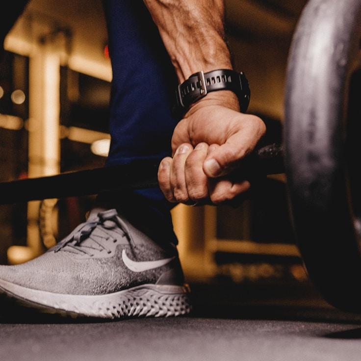 Modern fitness center interior with exercise equipment